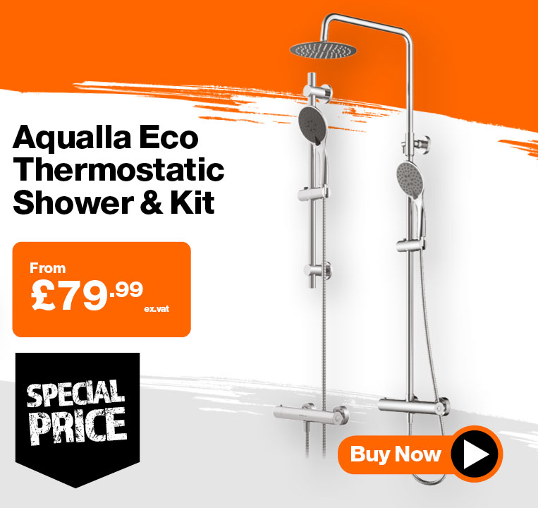 Aqualla Eco Thermostatic Shower