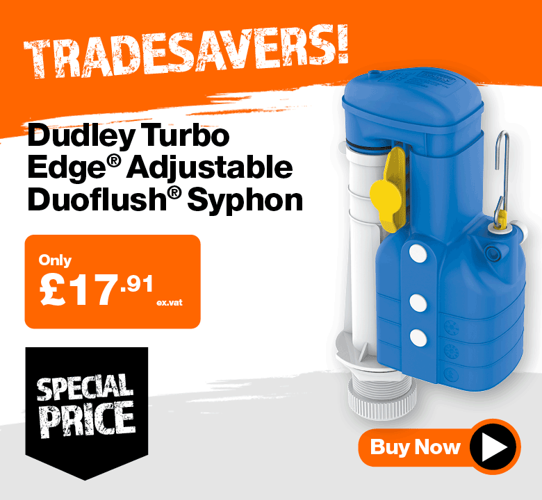 Dudley Turbo Edge Adjustable Duoflush Syphon