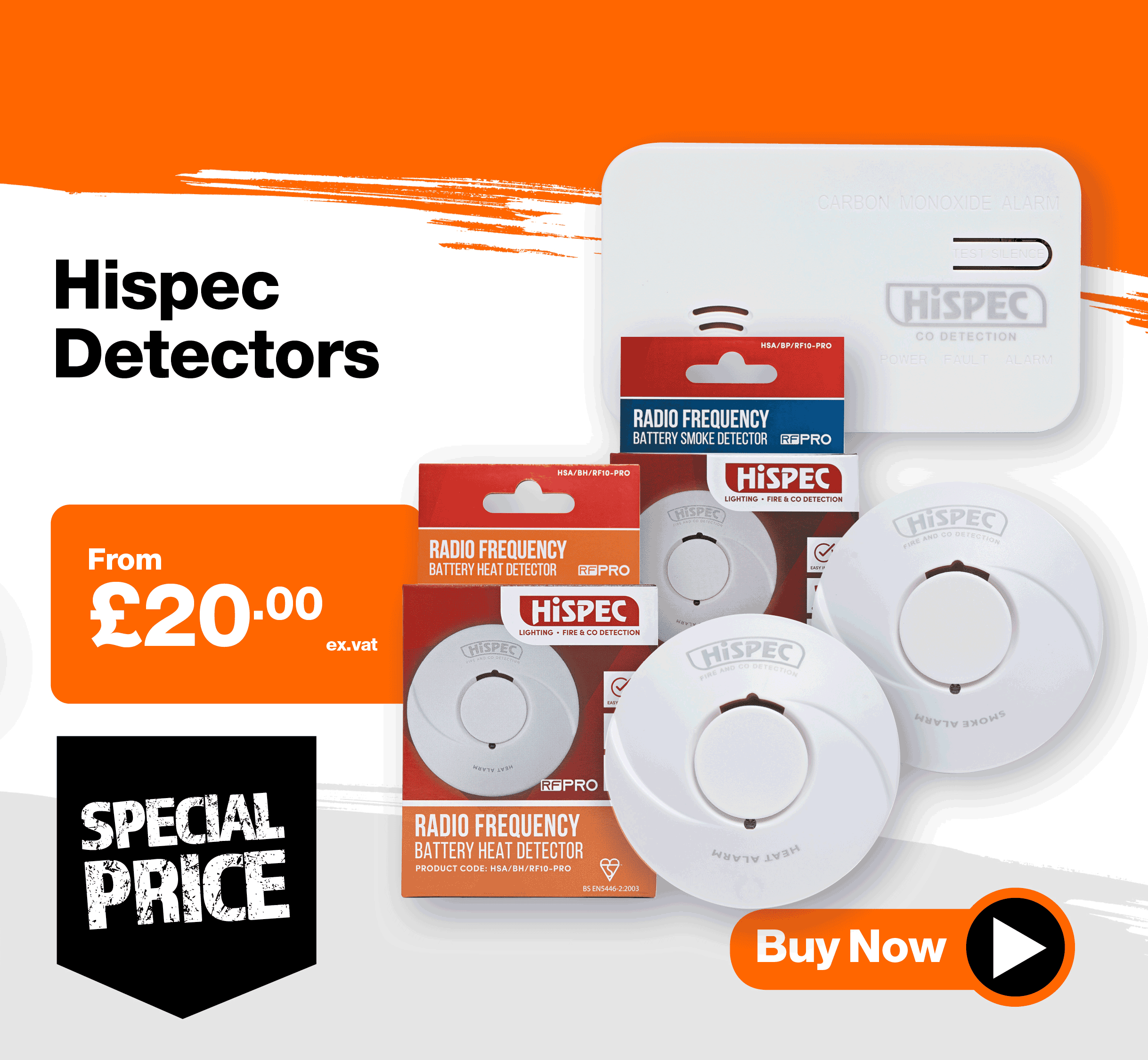 Hispec Detectors