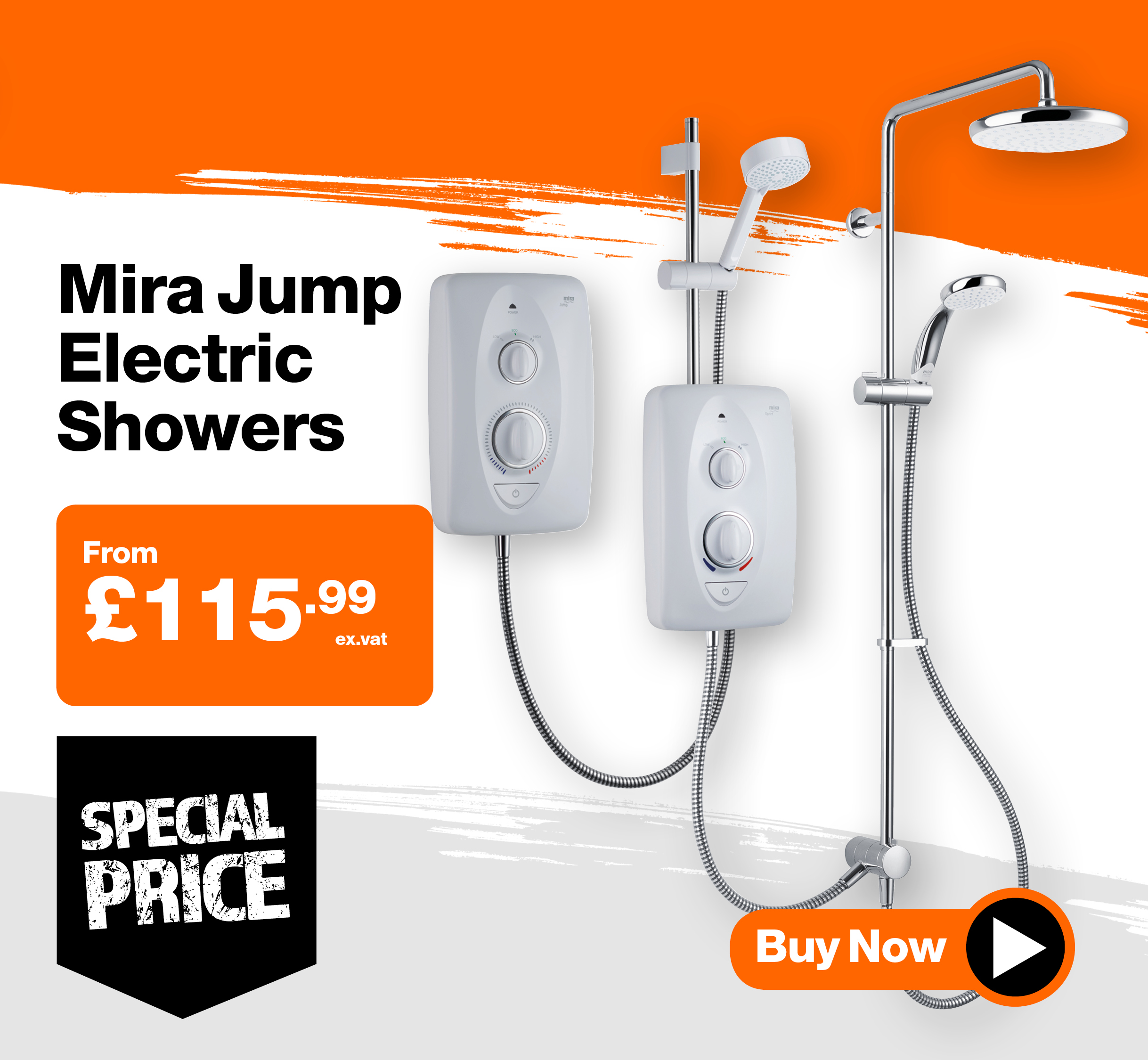 Mira Jump Electric Showers
