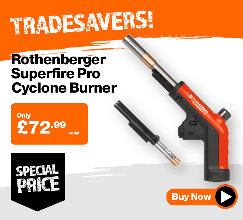 Rothenberger Superfire Cyclone Burner